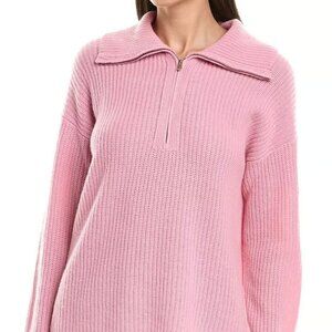 The Cashmere Project Cashmere 1/4-Zip Pullover Size L